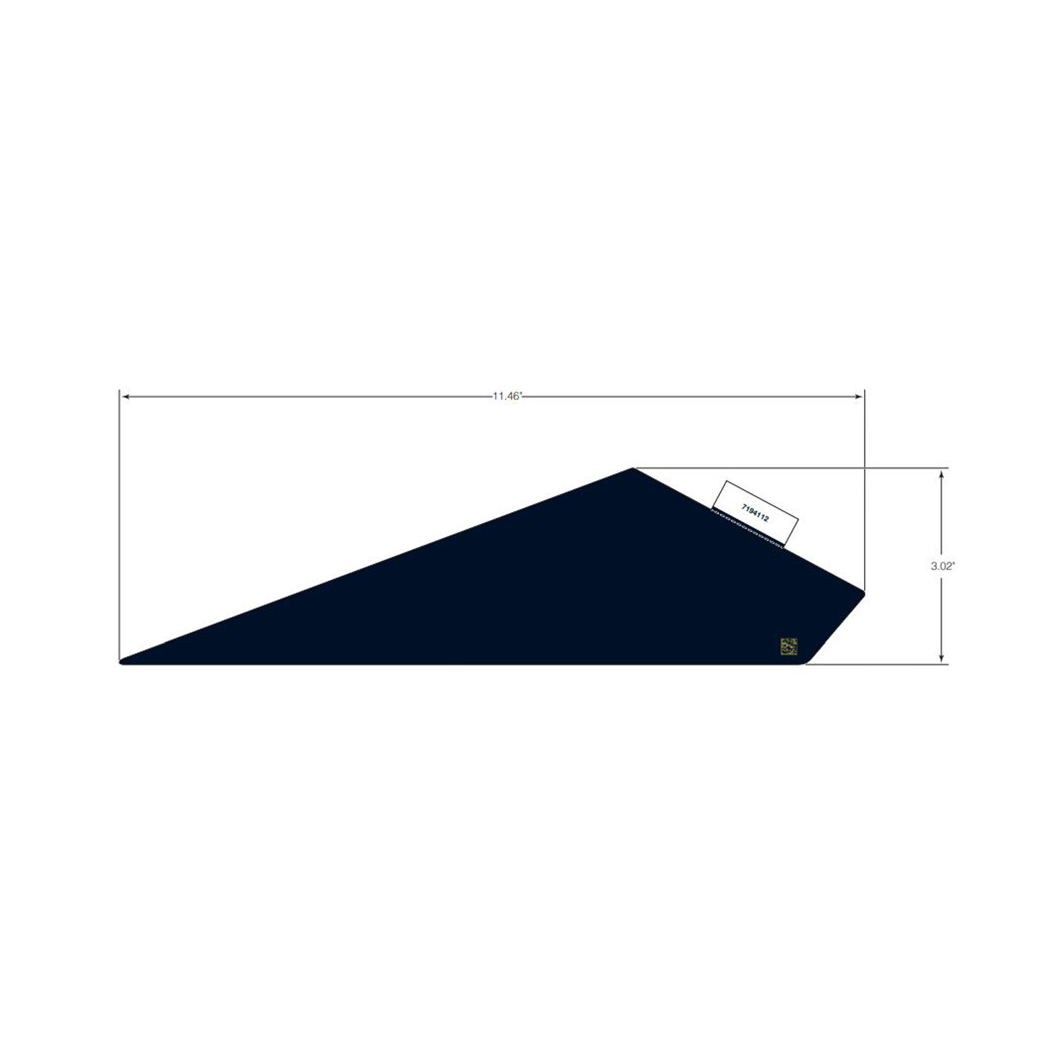 DECAL-RR.DOOR LWR MID RH