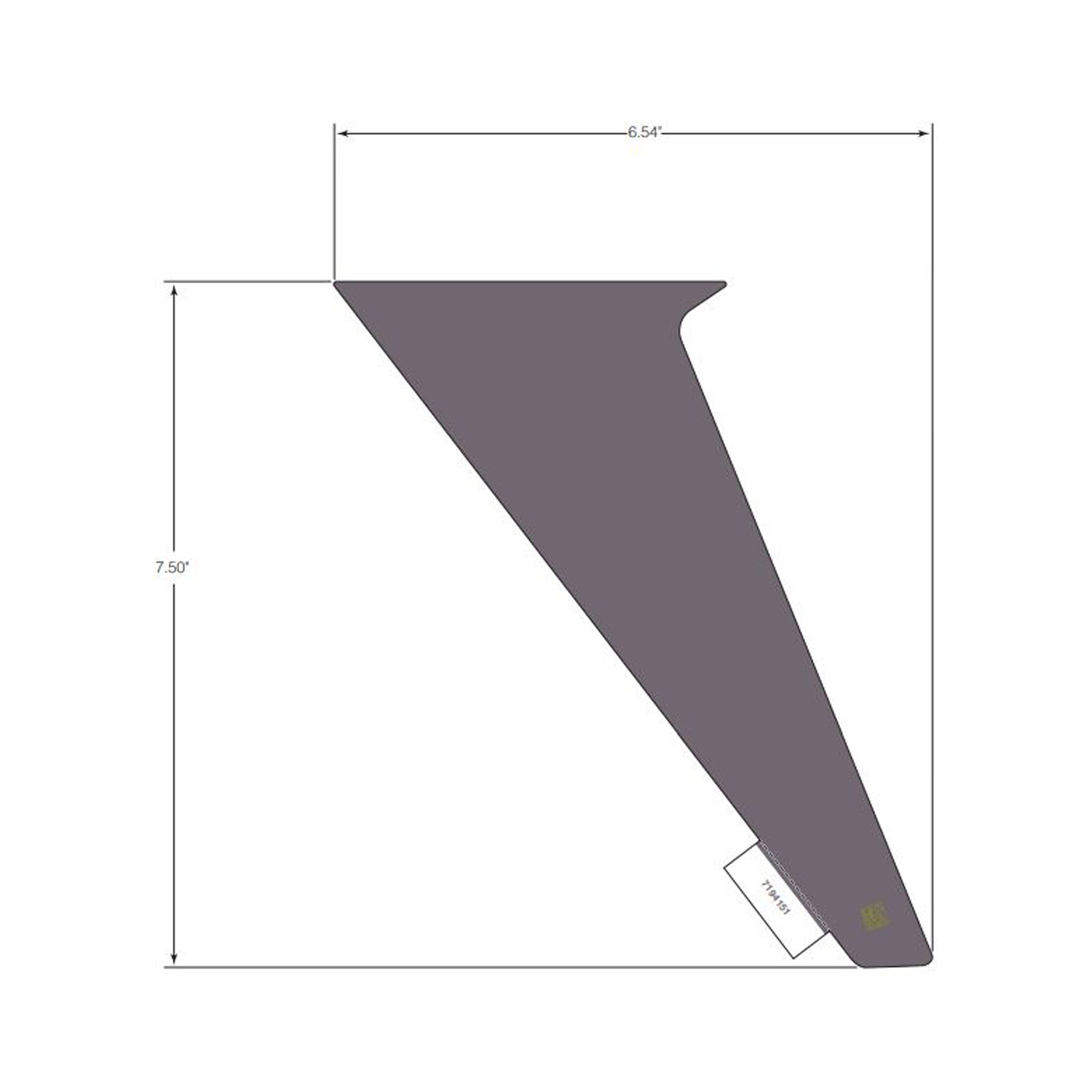 DECAL-DOOR RR FRT RH