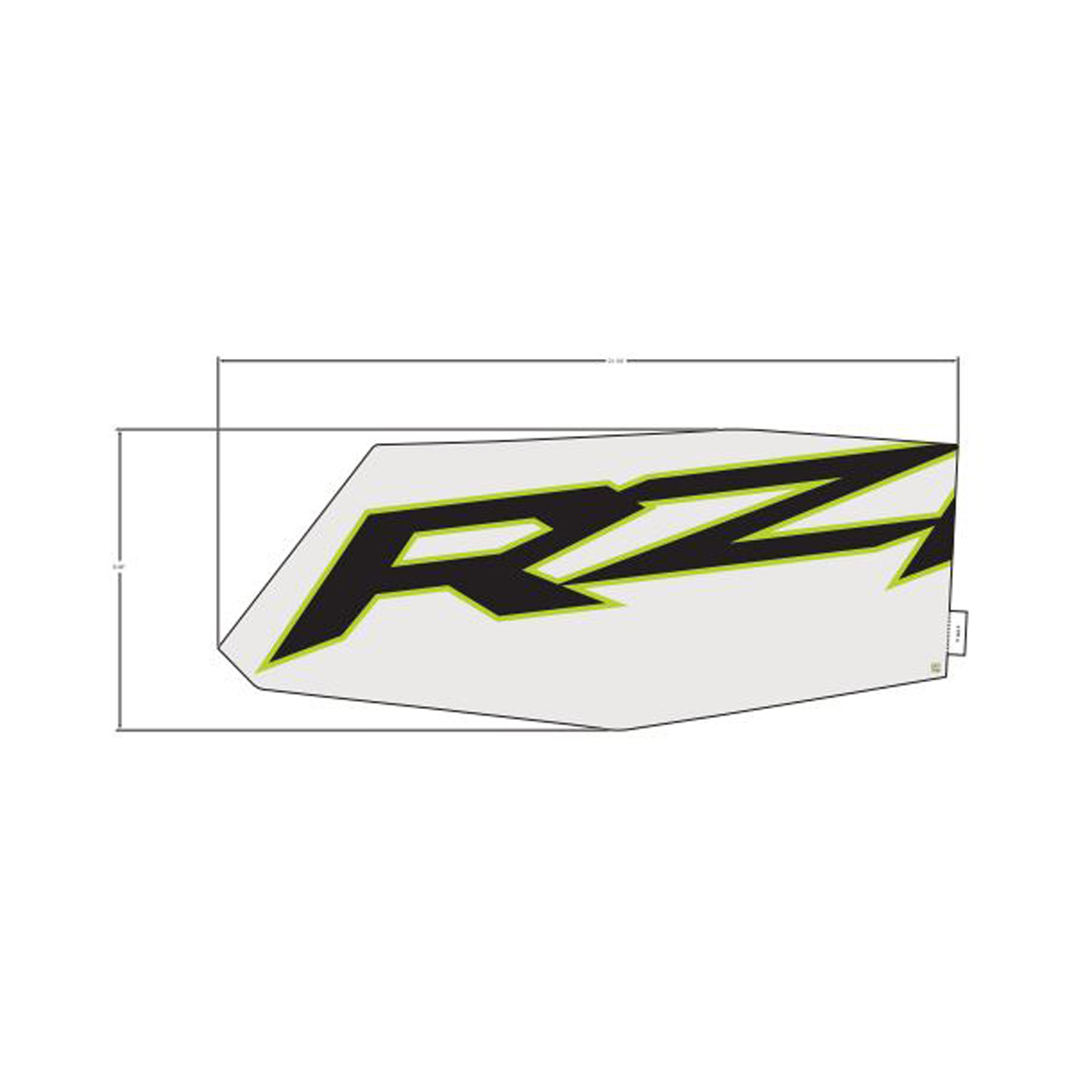 DECAL-DOOR RR MID LH