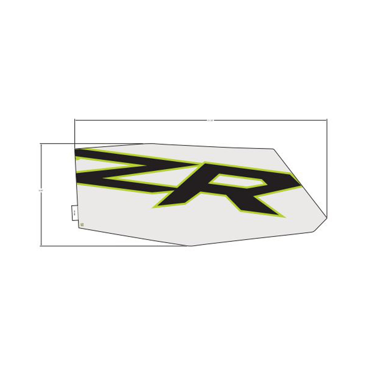 DECAL-DOOR RR MID RH