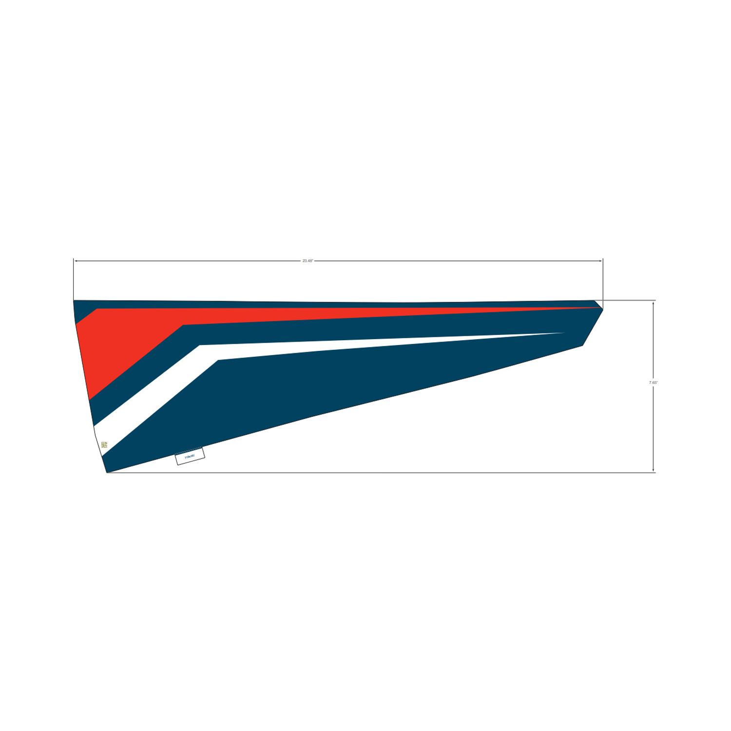 DECAL-DOOR UPR MID RH