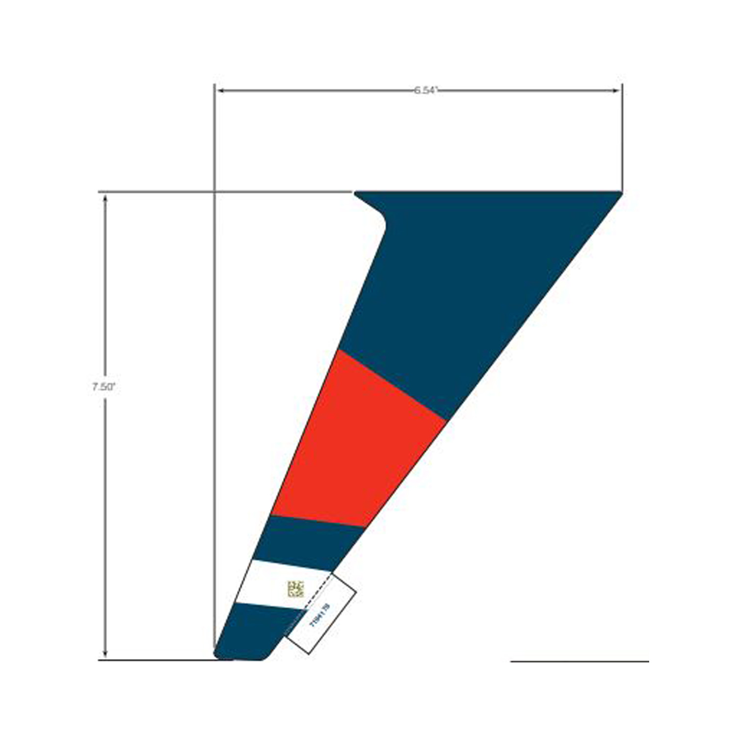 DECAL-RR.DOOR UPR FRT LH