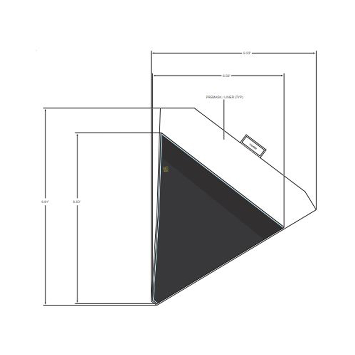 DECAL-DOOR FRT UPR LH