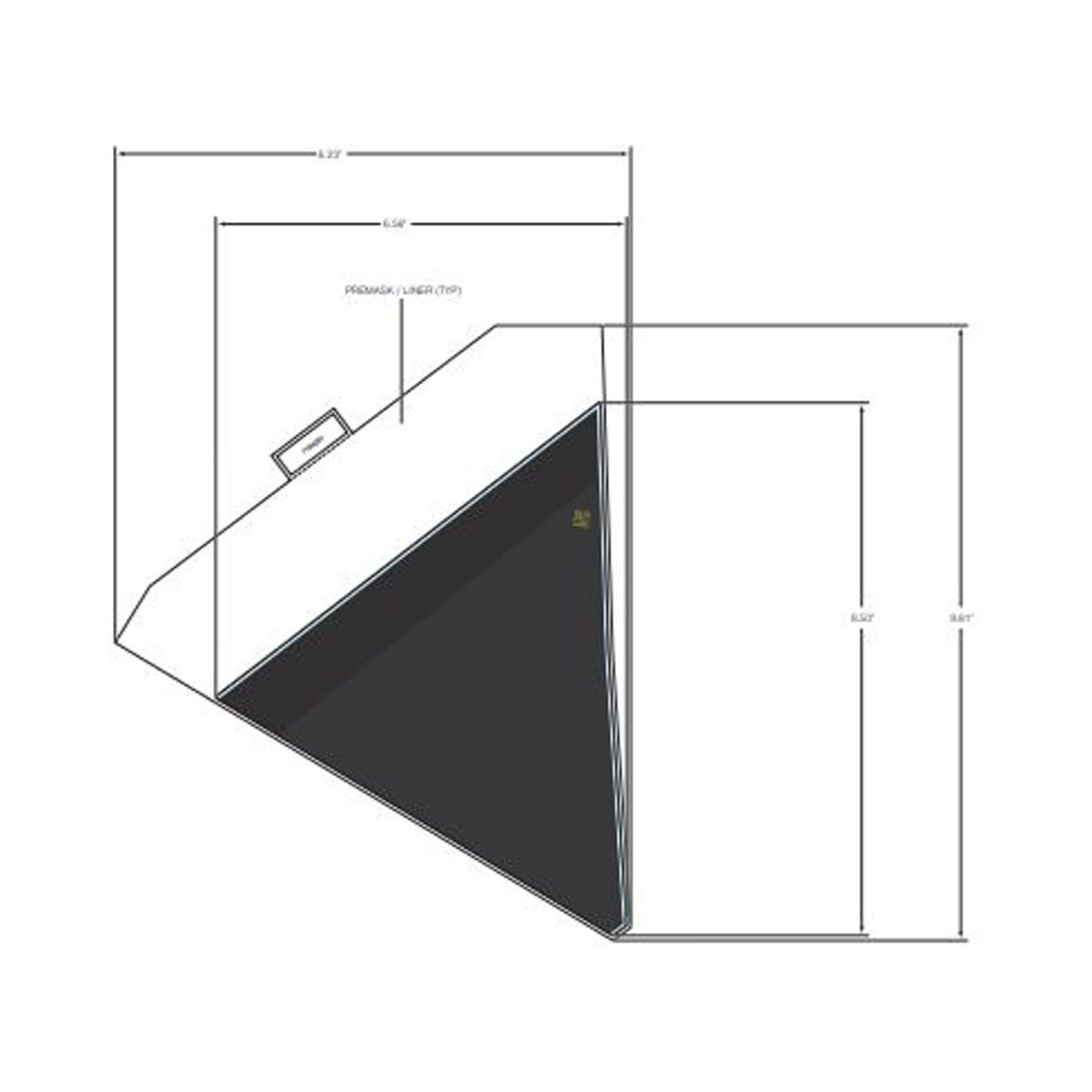 DECAL-DOOR FRT UPR RH