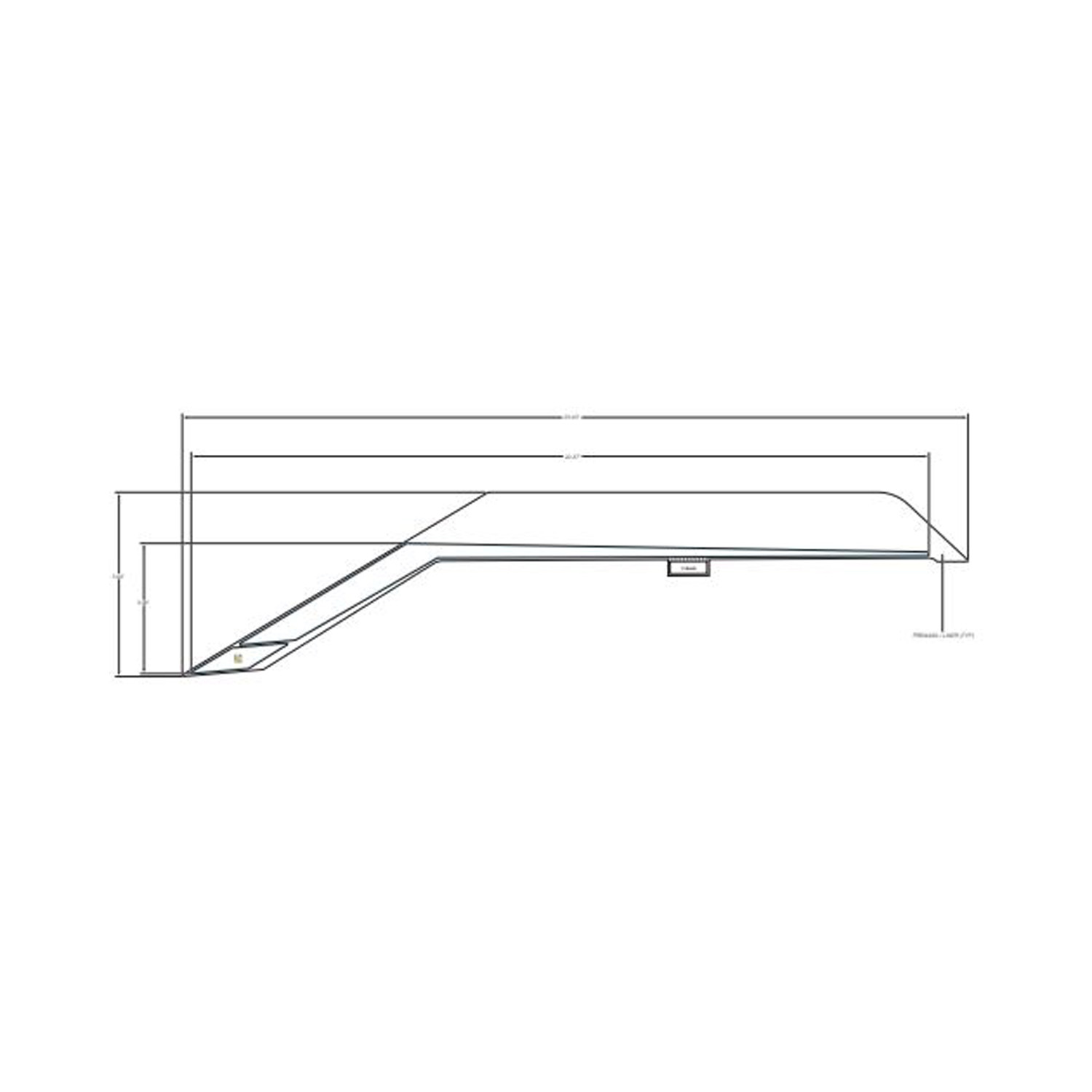 DECAL-RR.FNDR SIDE TOP LH