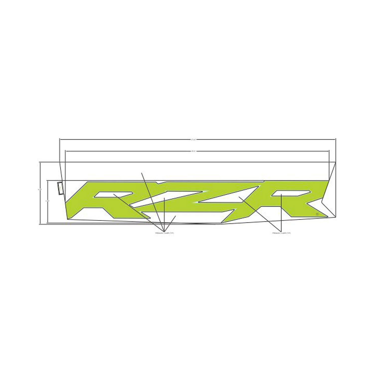 DECAL-DOOR UPR RZR RH