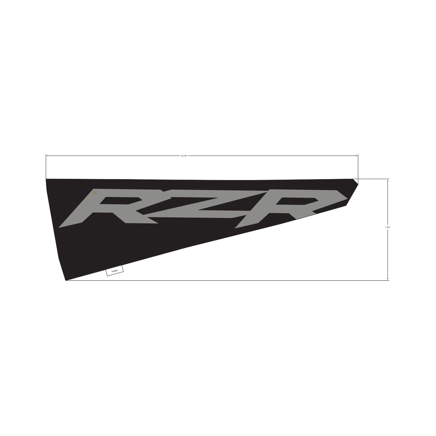 DECAL-DOOR UPR TOP RH