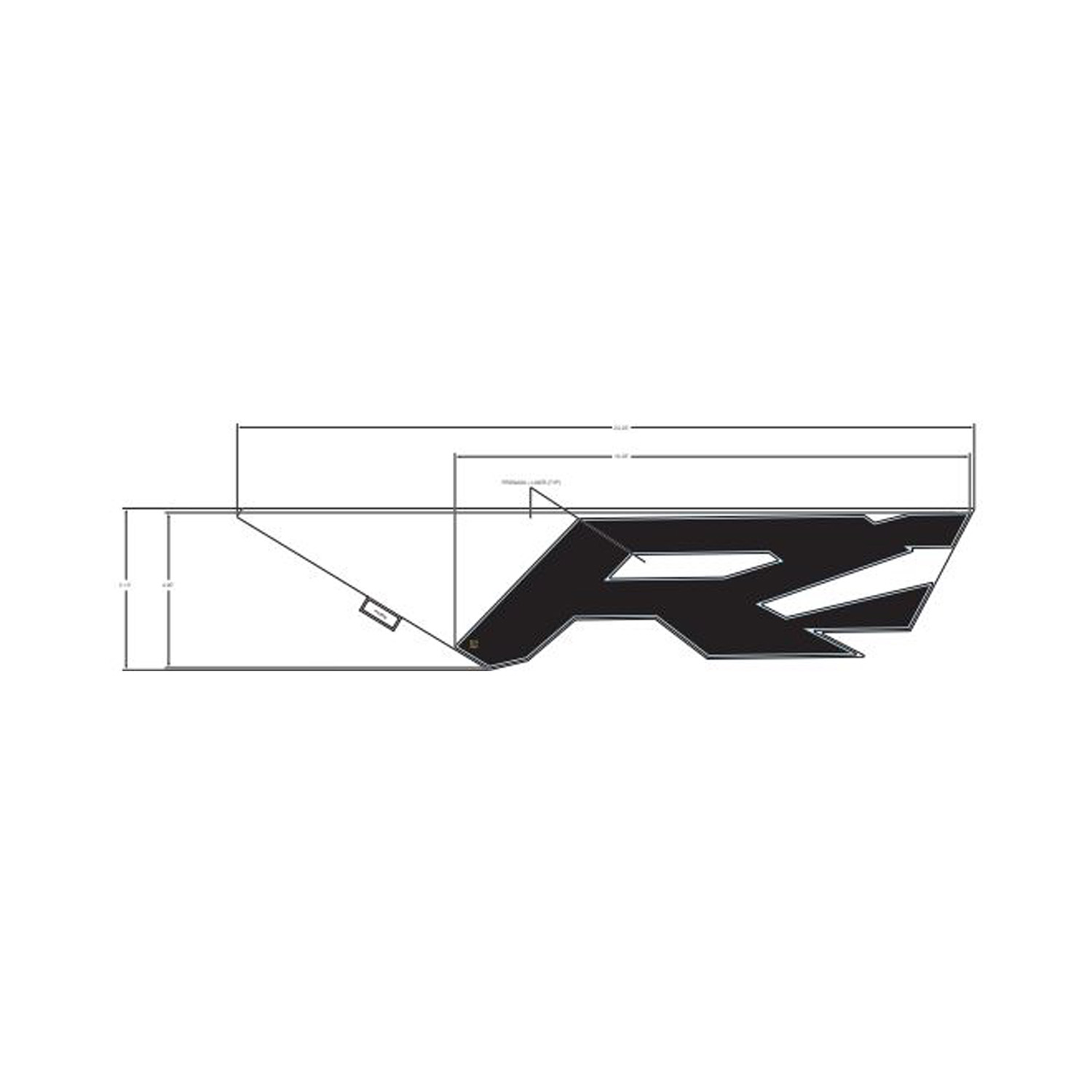 DECAL-FR.DOOR MID RZR LH
