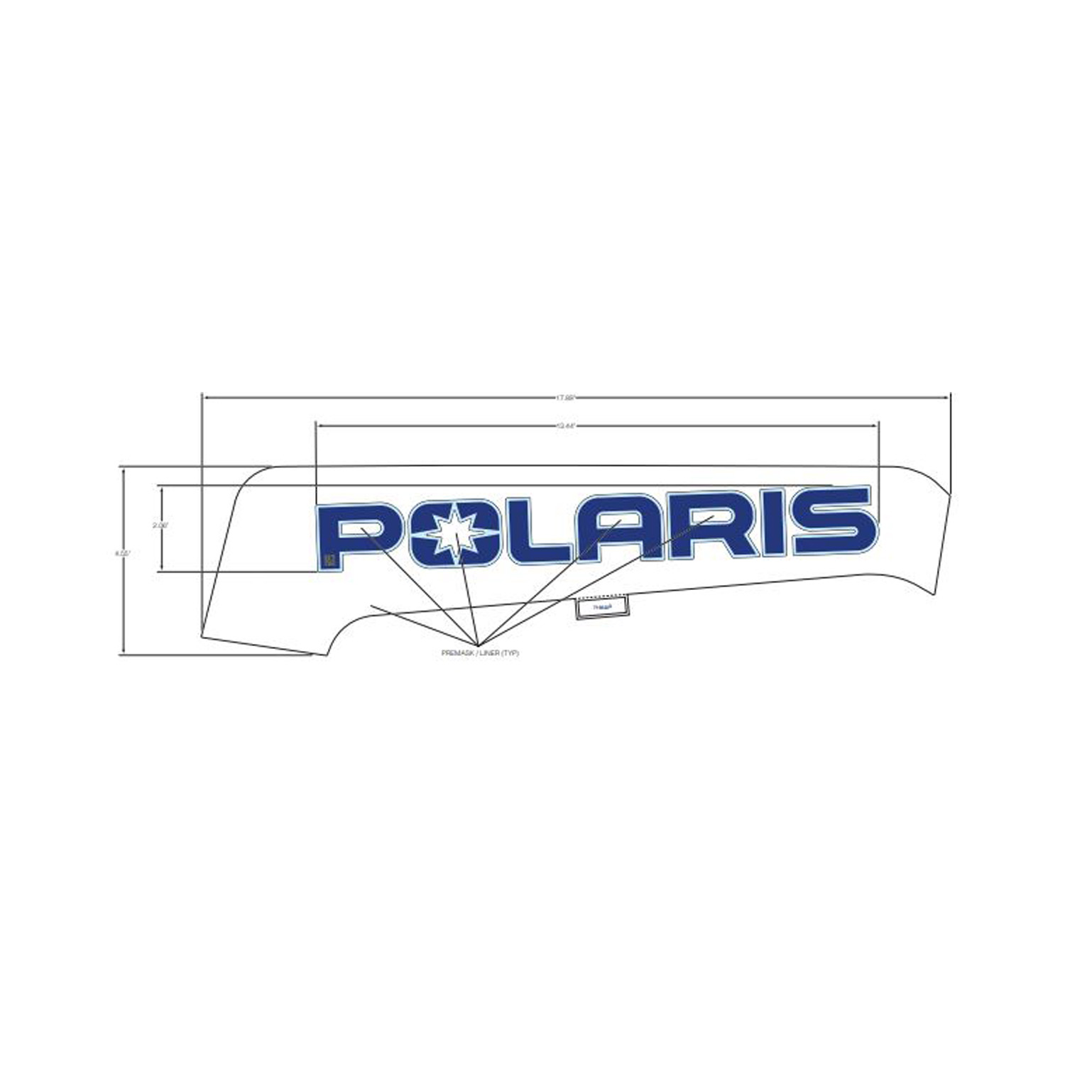 DECAL-SD PNL TRIM  POLARIS  RH