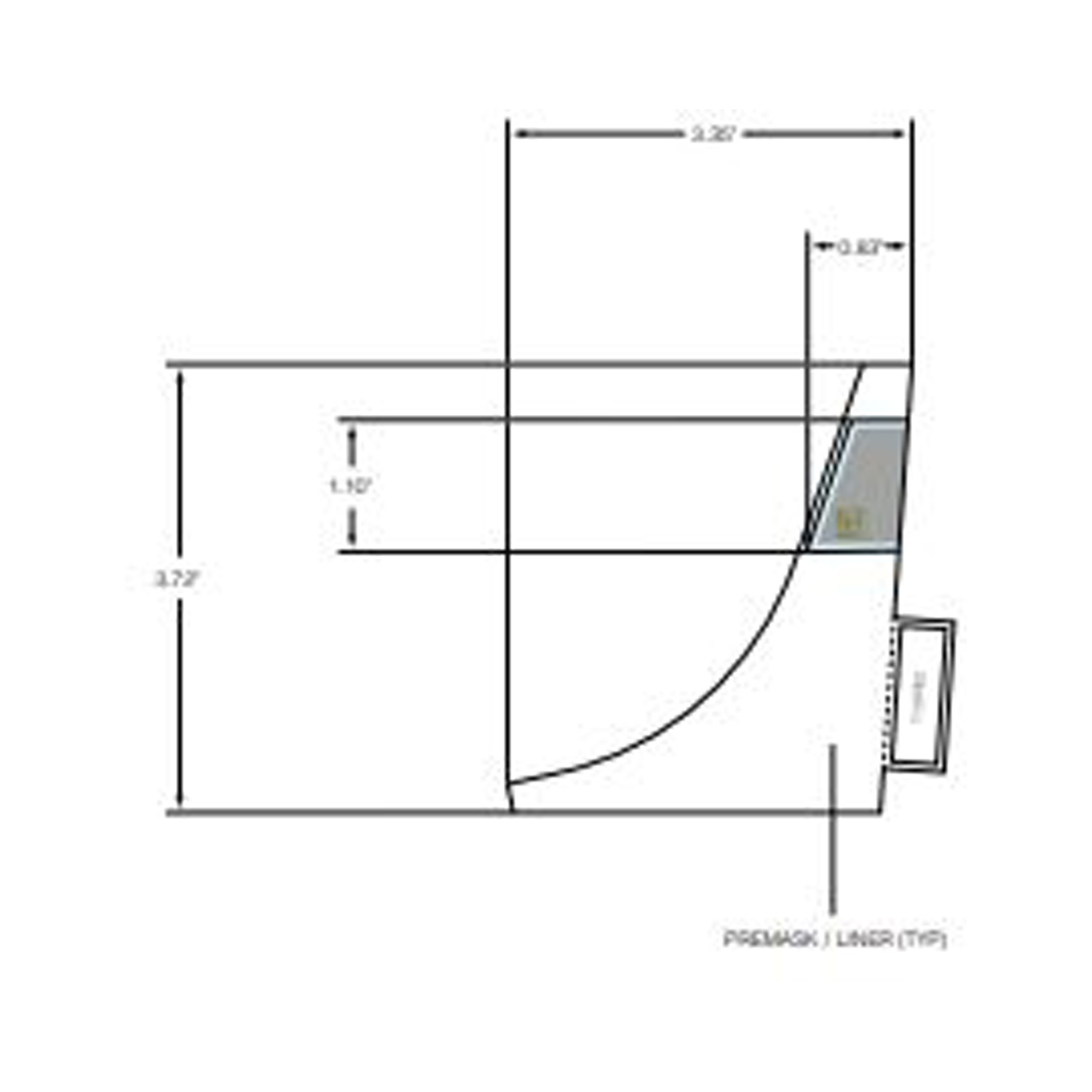 DECAL-RR.FNDR SIDE LH