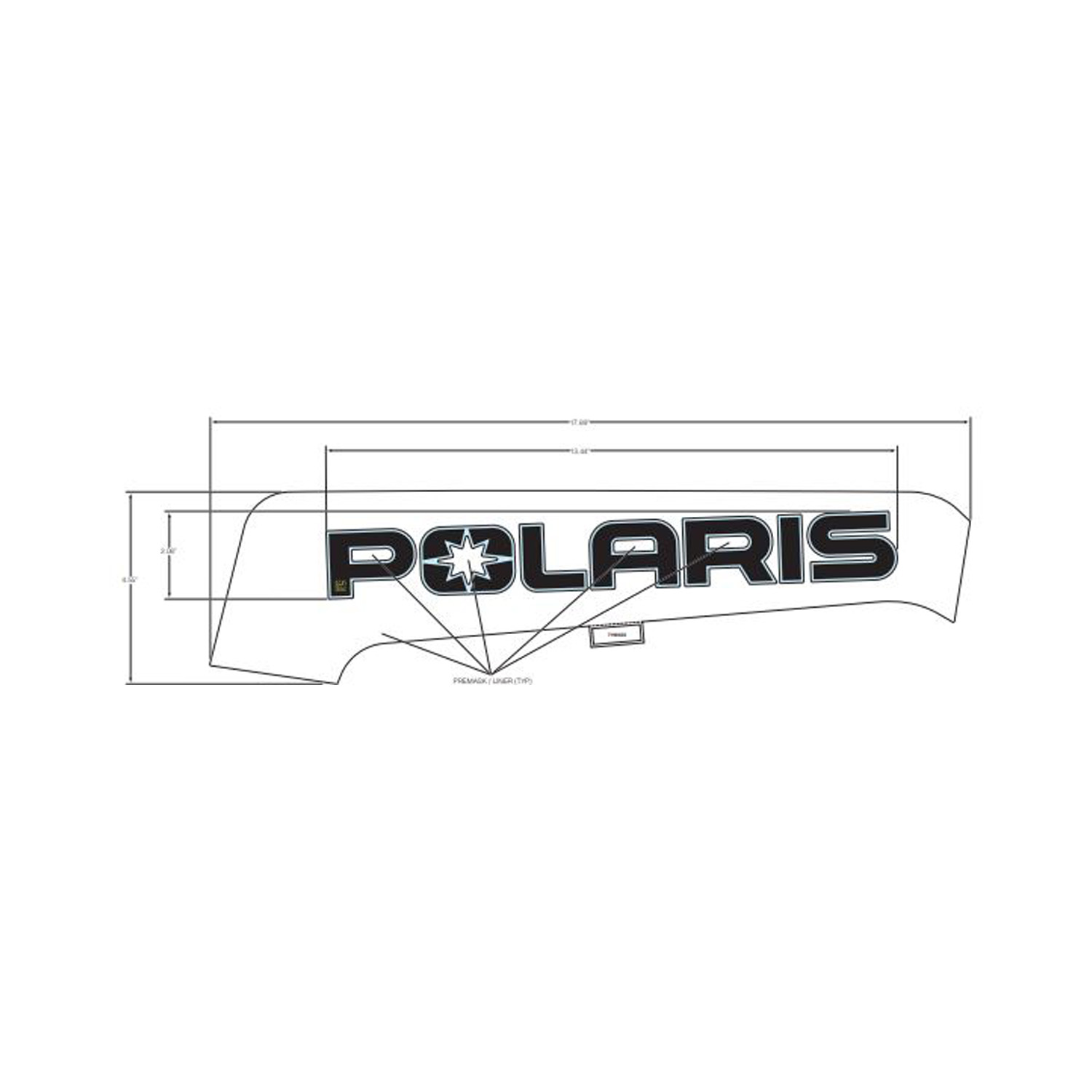 DECAL-SD PNL TRIM  POLARIS  RH