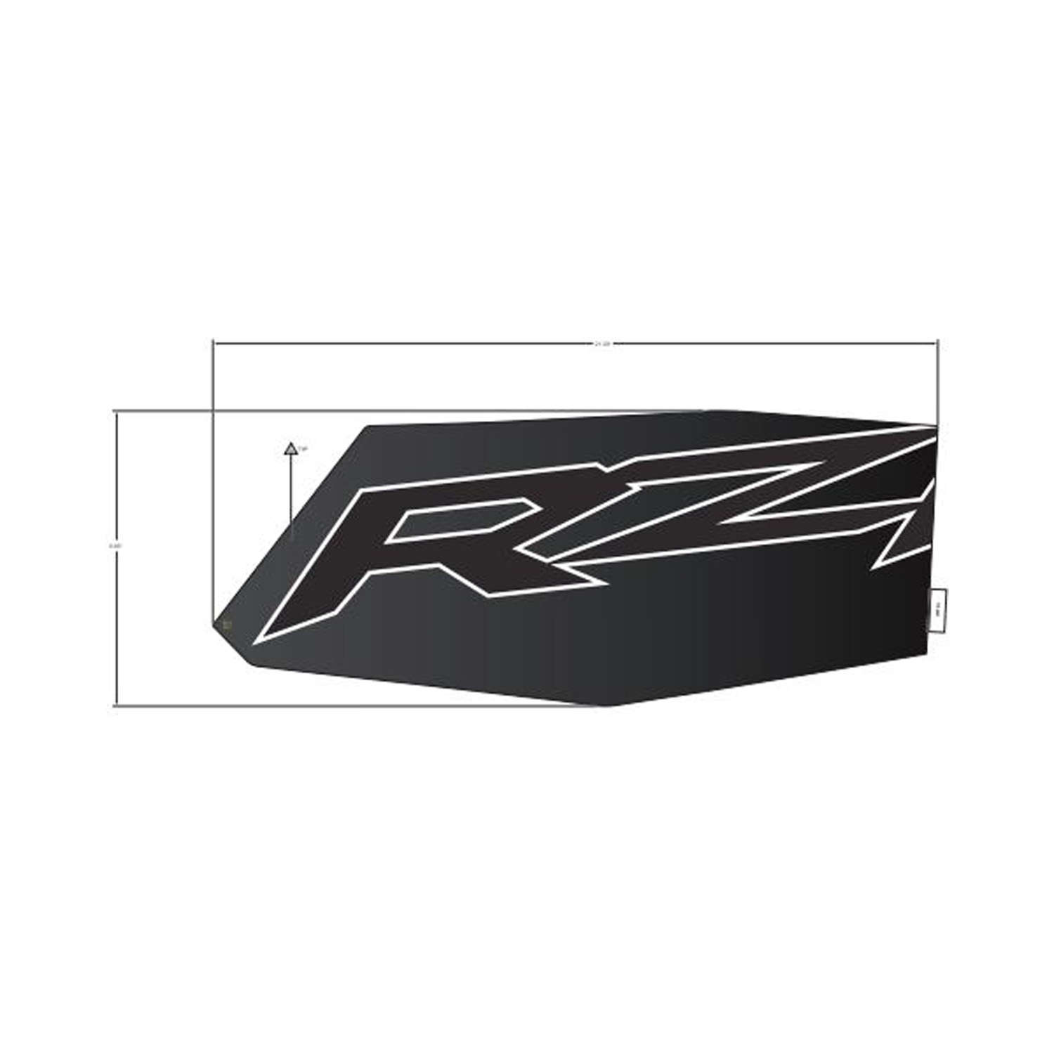 DECAL-RR.DOOR UPR MID LH