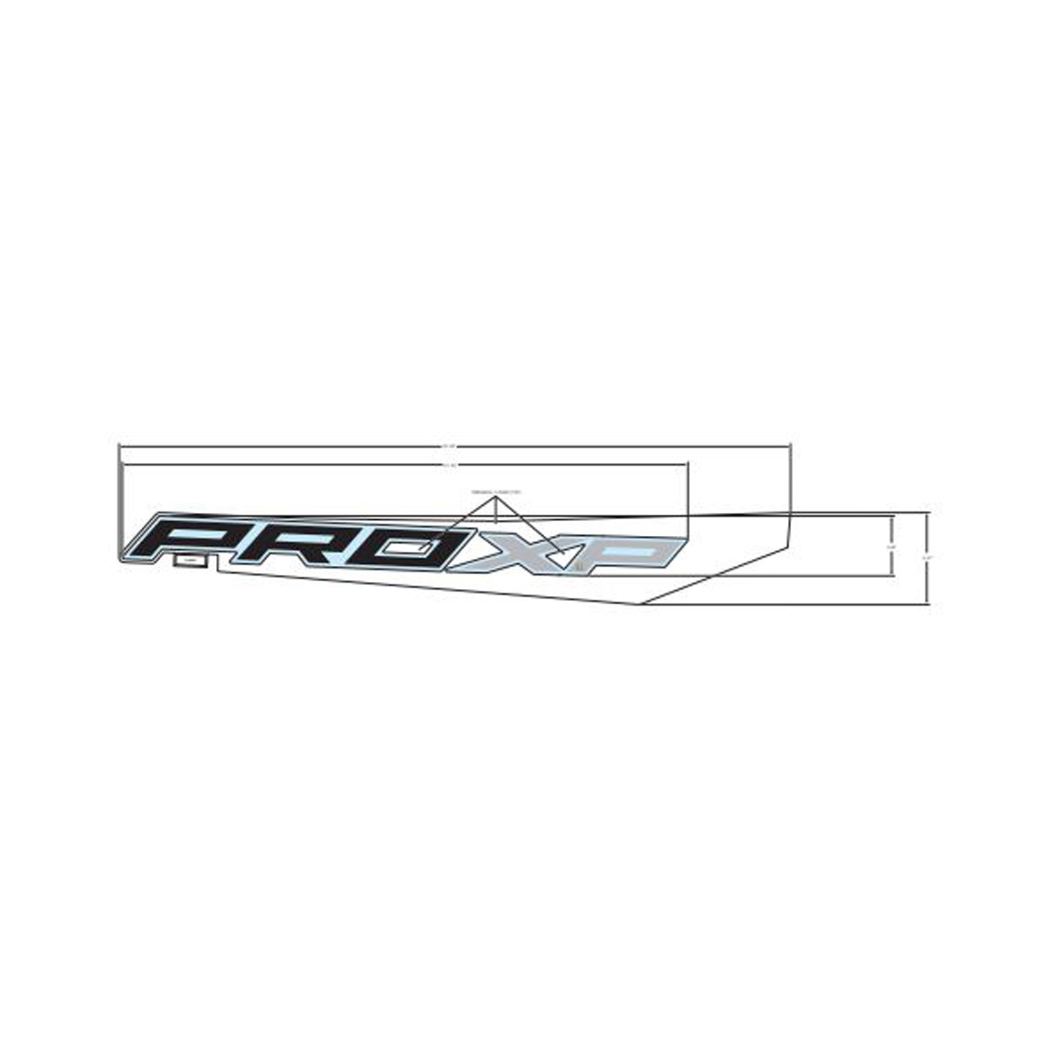 DECAL-RR.FNDR LWR PROXP RH