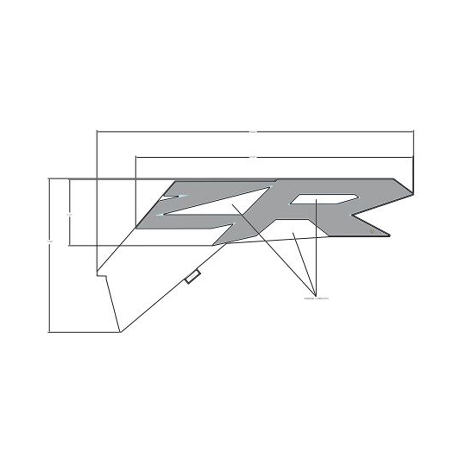 DECAL-RR.DOOR MID RZR LH