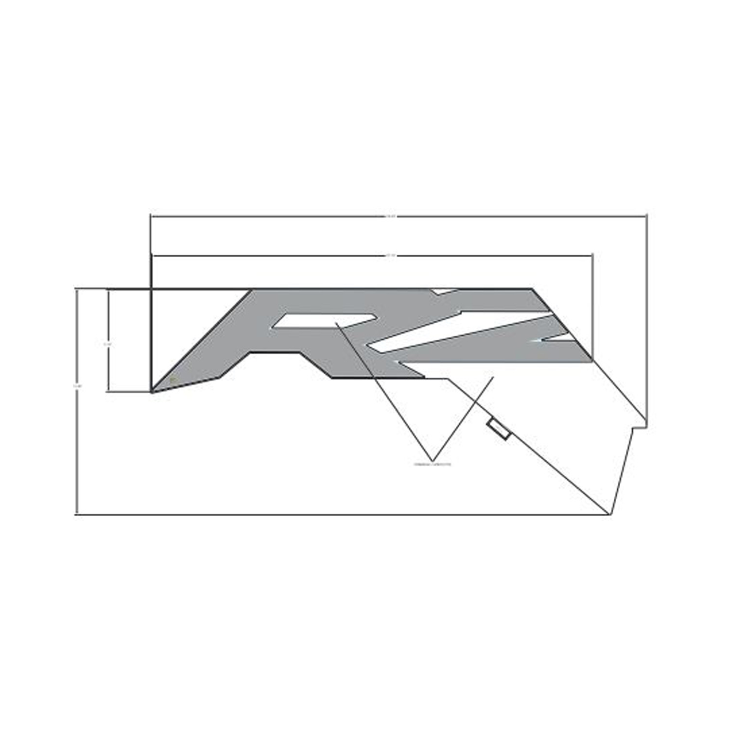 DECAL-RR.DOOR MID RZR RH