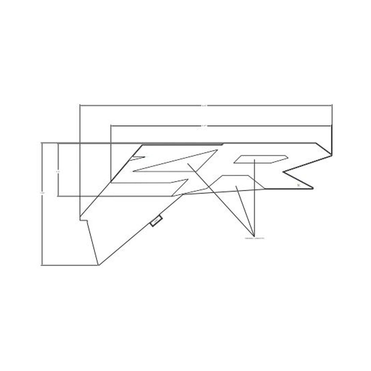 DECAL-RR.DOOR MID RZR LH