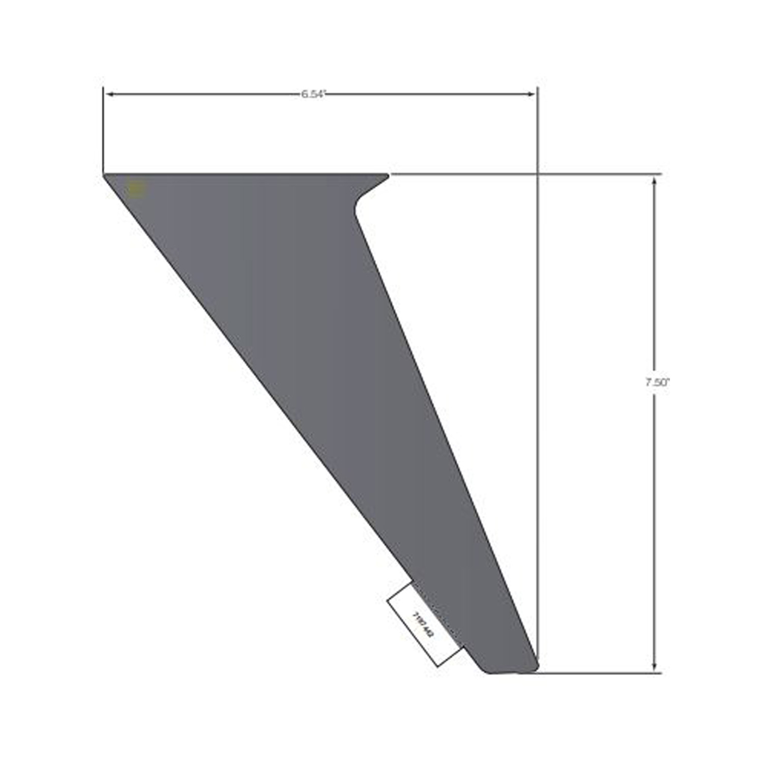 DECAL-RR.DOOR UPR SIDE RH