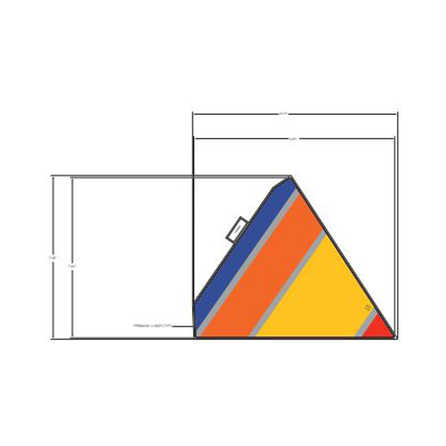 DECAL-DOOR FRT UPPR FRT LH