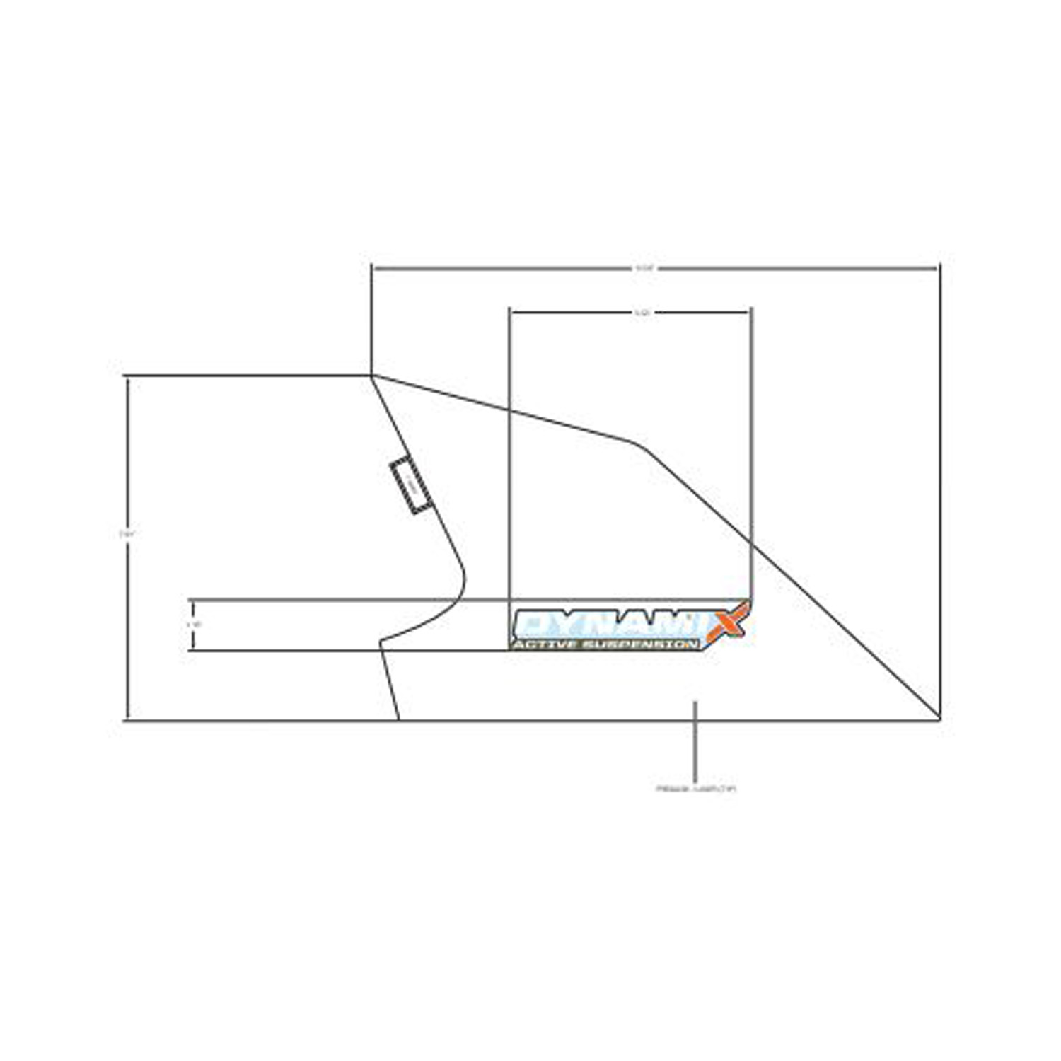 DECAL-RR.FNDR UPR DYNAMIX LH