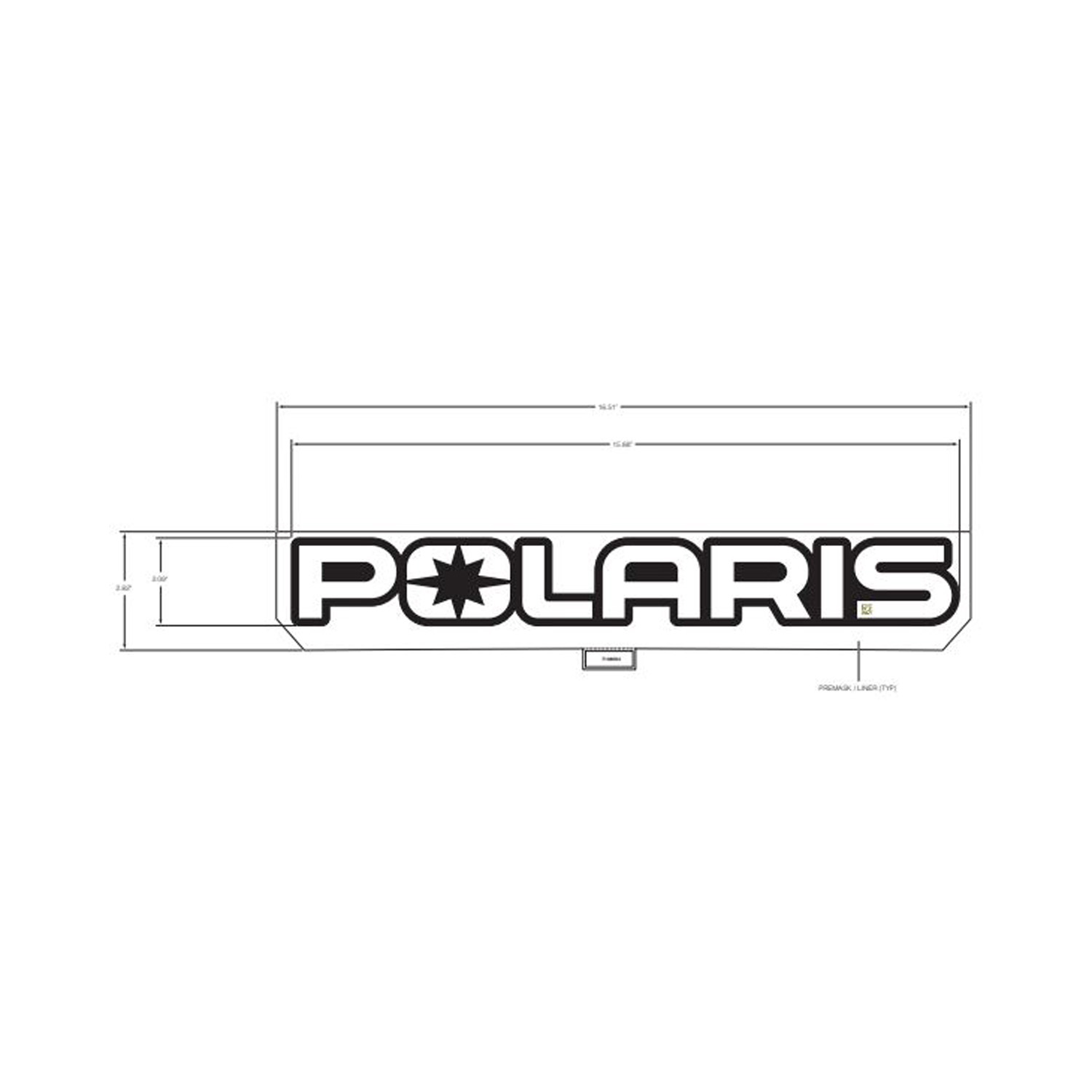 AUTOCOLANTE - POLARIS BR